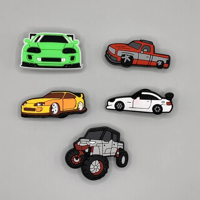 Rev up Your Crocs with Sporty Car Charms - 5 Piece Set! Rev up Your Crocs with Sporty Car Charms - 5 Piece Set!