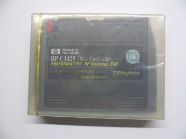 Original HP C4429 Data Cartridge 5GB Travan C4429-18800 ungeöffnete OVP