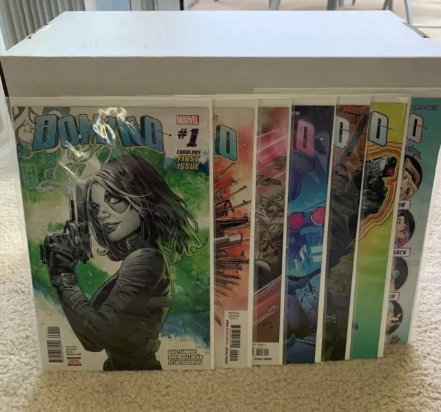 Domino (2018) 1-6 Plus Annual 7 Book Lot Marvel X-Force X-Men Morbius Run