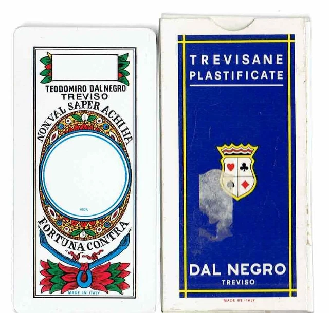 Dal 48001.01 Trentiner Spielkarten – 40 Blatt Im Klassischen Design, Hochwertige Qualität