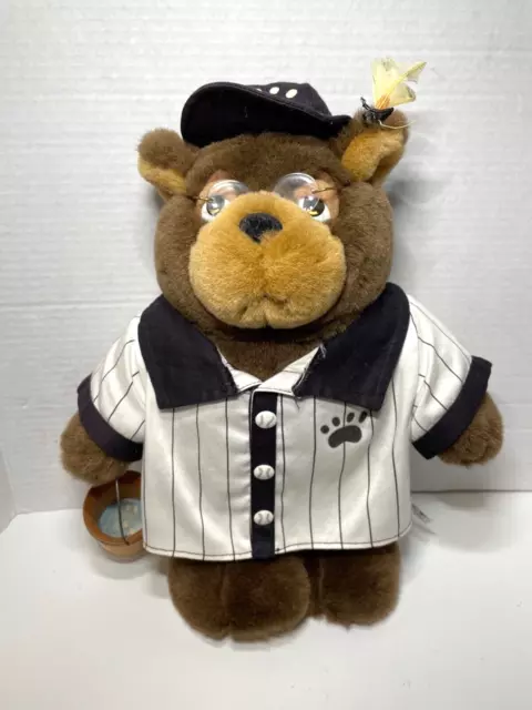 Sandlot Cubs Plush Teddy Bear "Timid Timothy" Baseball Jersey Vintage 1995