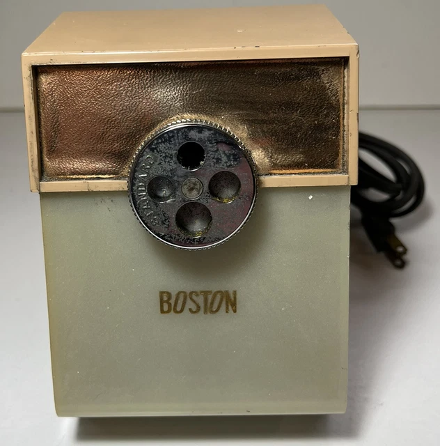 VINTAGE BOSTON MODEL 41 Commercial Heavy Duty 4 Sizes Electric Pencil