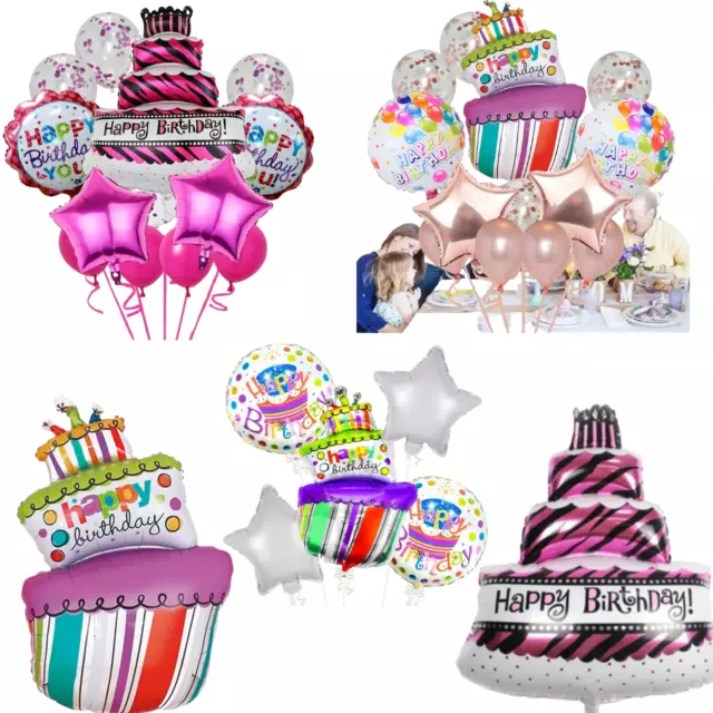 Baby Shower set Baby Girl Baby Boy 16" Number Foil Mini Birthday wedding BALONS 2