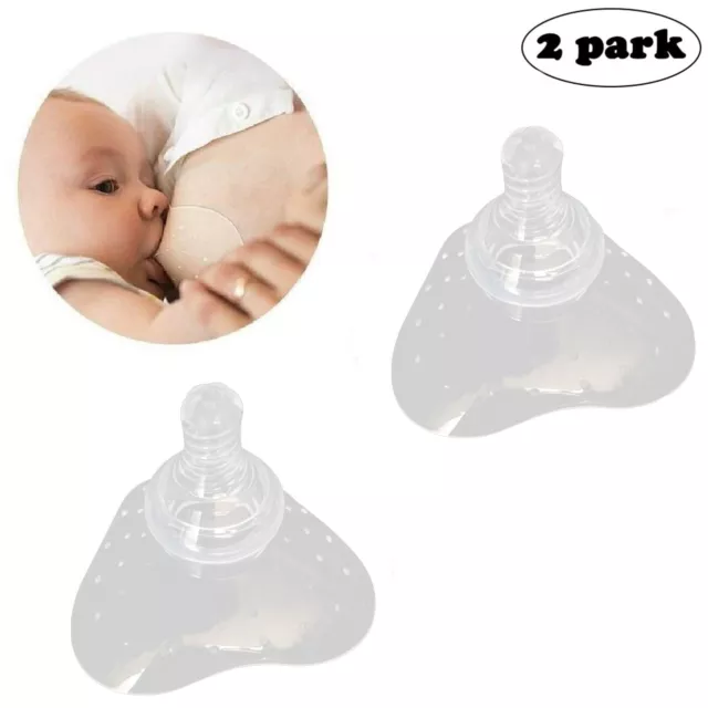 Silicone Nipple Shield Baby Breast Milk Feed Nursing Pacifier Protective Cover