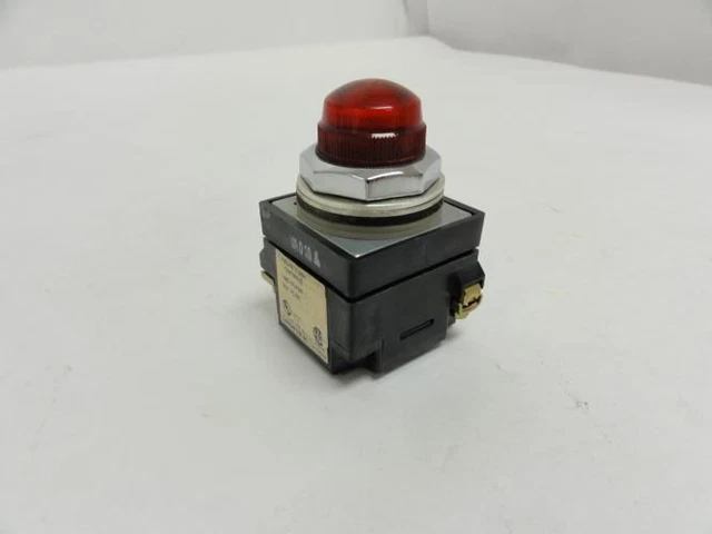 208964 New-No Box; Joslyn Clark 100TPLF8R Pilot Light BUL 100T; Red; 24VAC