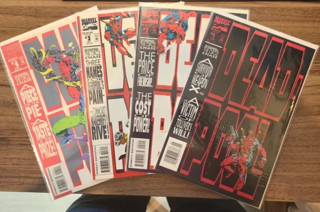 Marvel Deadpool: The Circle Chase Limited Series #1-4 VF