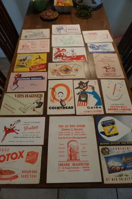 lot 20 buvards publicitaires anciens advertising blotters (277)