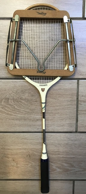 Vintage Retro Greys of Cambridge Tennis Racket & Press Sport Memorabilia Décor Display