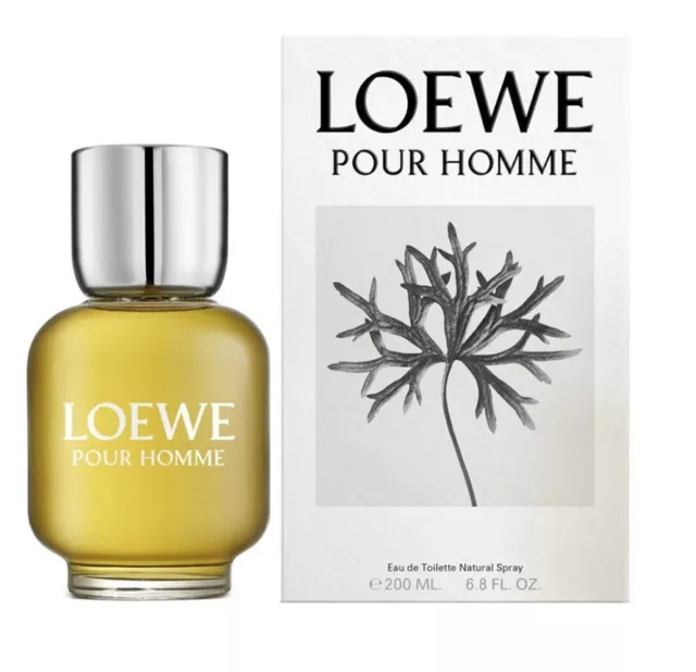 Loewe pour homme 200 ml.  eau de toilette spray 6.8 Fl. Oz