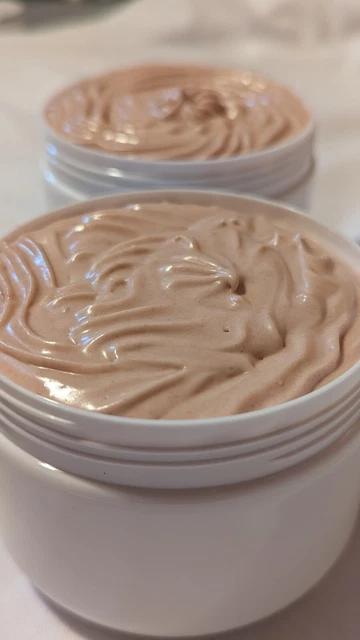 Eczema Whipped 3 Butters Body Butter Handmade Pure All Natural Ingredients 8oz
