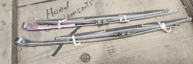 Vintage Chrome Wiper Set