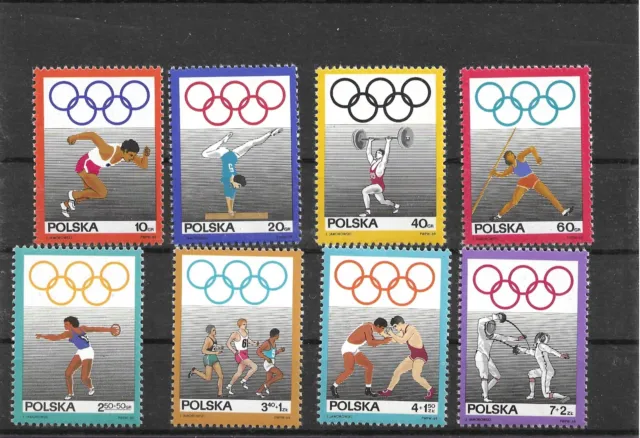 Briefmarken, Polen,  Kleines Lot , Postfrisch, Thema Sport, Olympische Spiele