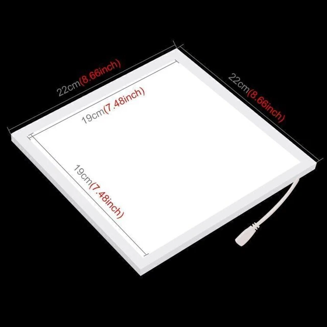 Almohadilla de panel de luz inferior sin sombras para luz de estudio fotográfico LED fotografía