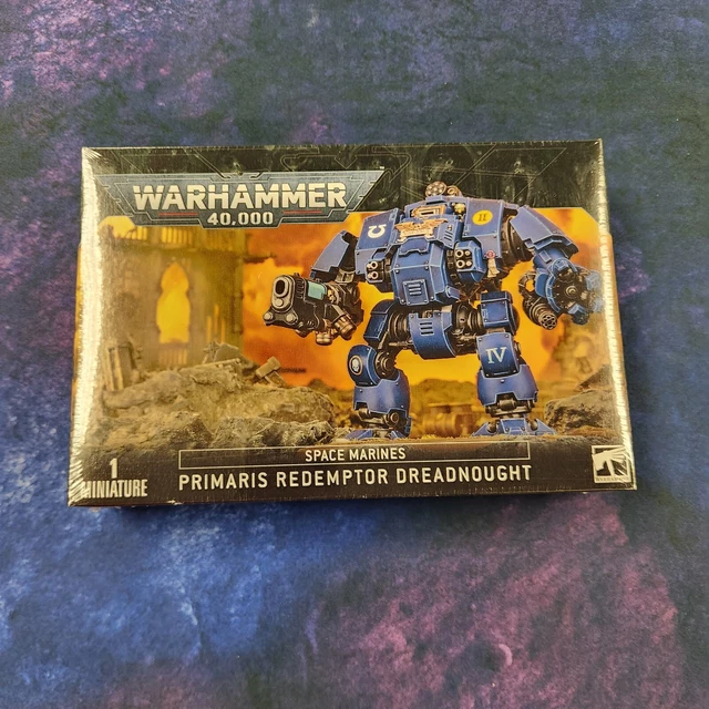 Warhammer 40k Space Marine Dreadnought Redemptor - Figurine Games Workshop Occasion