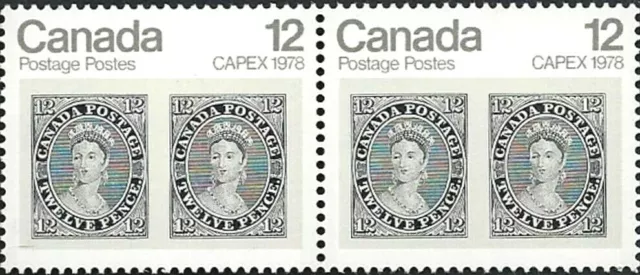 Canada  # 753  12d     "QUEEN VICTORIA"     Brand New  1978 Capex 78 Issue