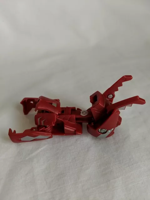Bakugan Brachium Red Pyrus Aquos Maxus Dragonoid Trap