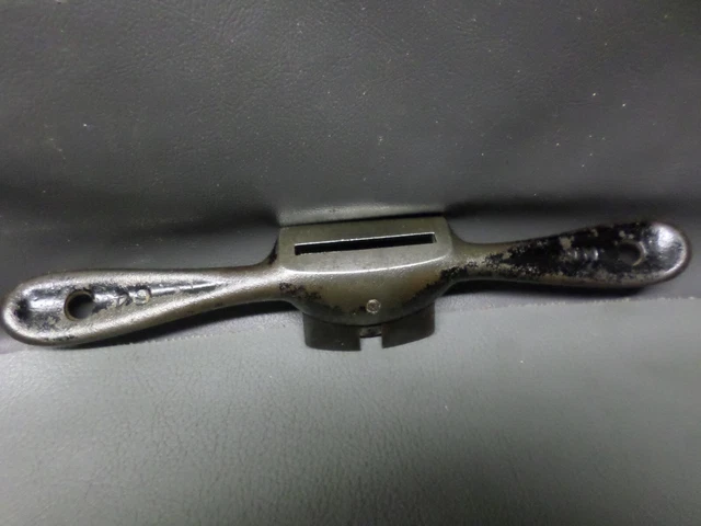 Vintage Stanley No. 64 Spoke Shave Tool -Adjustable - Wood Working - Flat Bottom 2