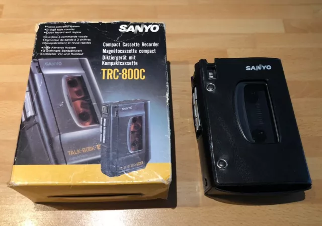 SANYO TALK BOOK TRC 800C Walkman cassette player /  recorder pour pièces / HS