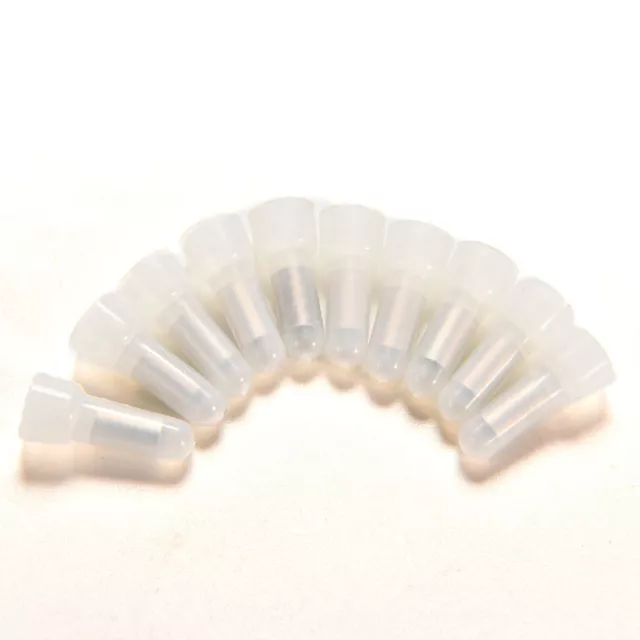 100X Nylon Closed End Cap Insulated Connectors Wire Crimp Terminal 22-16 AWG_$b