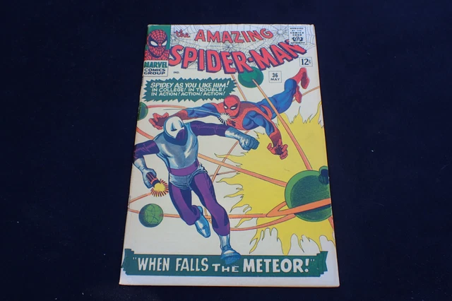 Amazing Spider-Man #36 (May 1966) 1St Appearance Of The Looter Nice!!