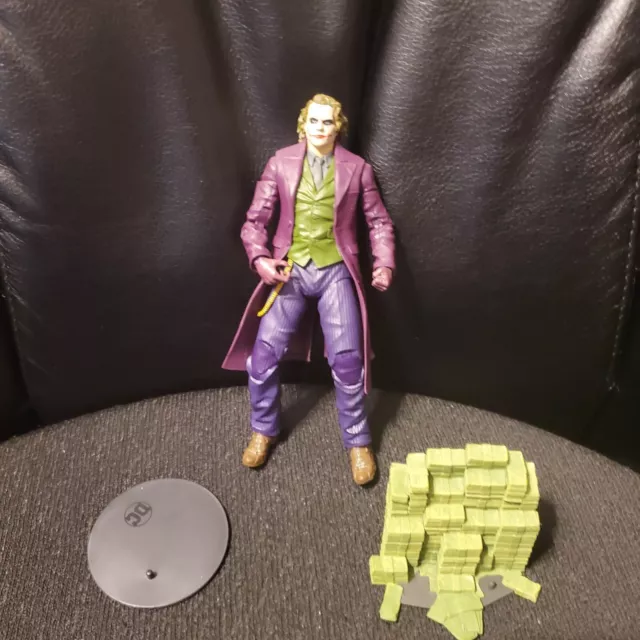 McFarlane DC Multiverse The Joker Nolan Batman Dark Knight Trilogy Loose Figure