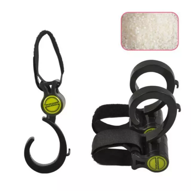 Baby Stroller Hook Multifunctional 360 Basket Strap Bag Hanger Grip Accessories
