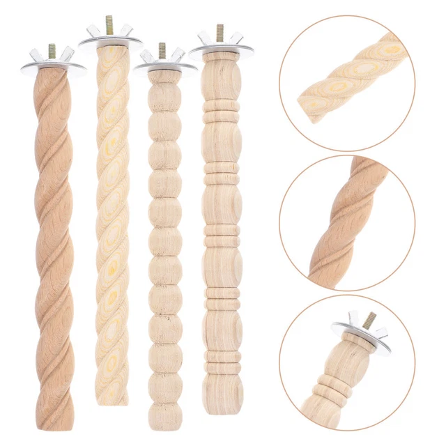 4pcs bird perch bird shower standing toy Spielen Papagei Übung Vogel Barsch Voge