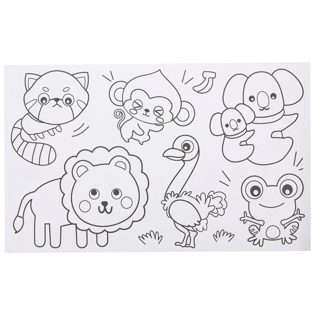 Carta Lucido Per Disegnare Rotolo Di Graffiti Per Bambini Colorazione