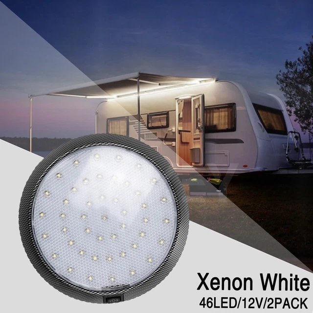 LED ROOF CEILING Interior White Lights Camper Van Boat Caravan Doom