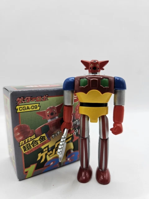 Figurine Combattler V Popy Gashapon Chogokin 7cm - 2002 - Rare Japon