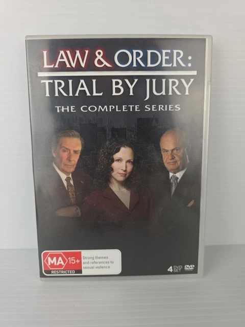 LAW & ORDER Trial By Jury The Complete Series DVD Region 4