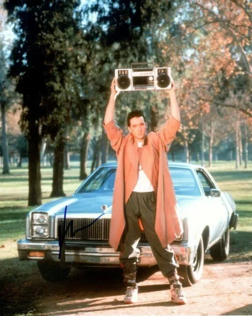 John Cusack Signed Autographed 8x10 Say Anything Lloyd Dobler Photograph