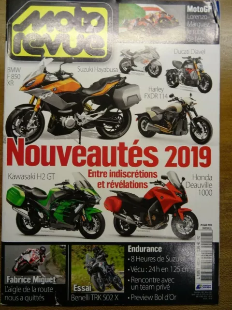 Moto Revue n°4082 | 29 Aout 2018 | Nouveautés 2019  *Mag.Neuf