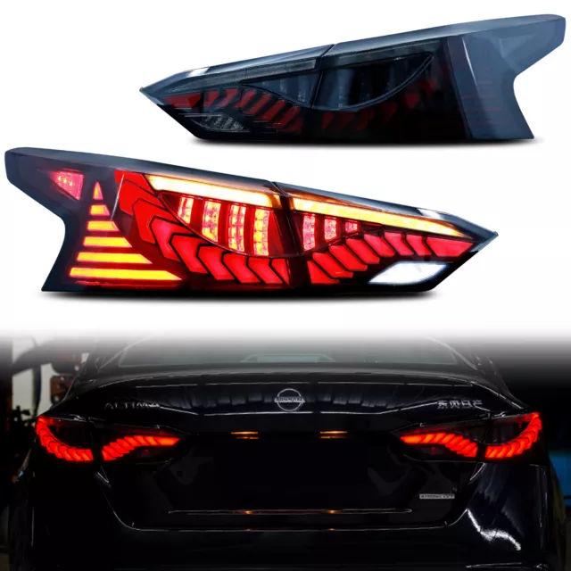 LED TAIL LIGHTS for Nissan Altima 20192024 Sequential Animation Rear