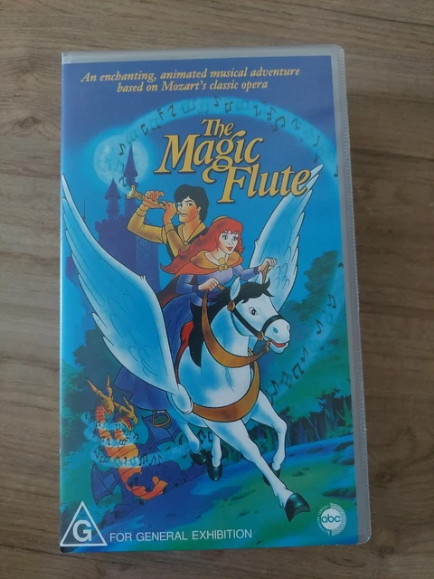The Magic Flute VHS TAPE - based on Mozart's opera Video (Vhs, Pal, 1994)