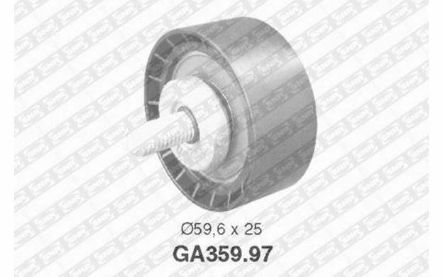 SNR Galet enrouleur (courroie d'accessoire) pour PEUGEOT 206 PARTNER GA359.97