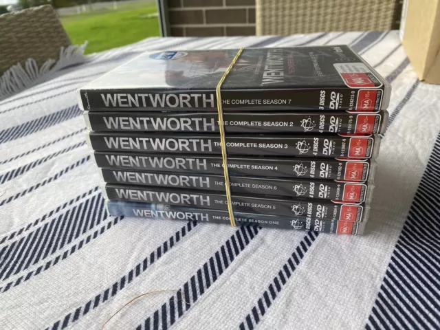 Wentworth: Complete Series 1 - 7 (DVD, 2019) Drama TV Season 1 2 3 4 5 6 7 - R4