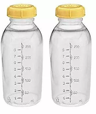 Medela BPA-Free Breastmilk Bottles, 250 ml, Pack of 2