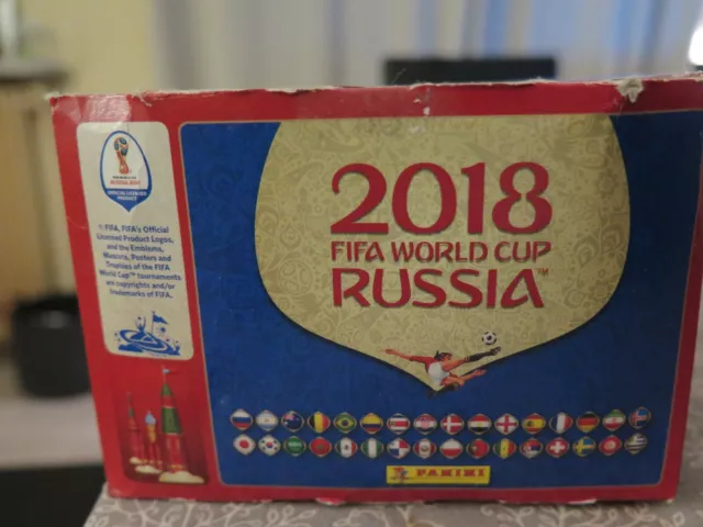 Panini Lot De 10 Images Coupe Du Monde Russie 2018 A Choisir Dans La Liste