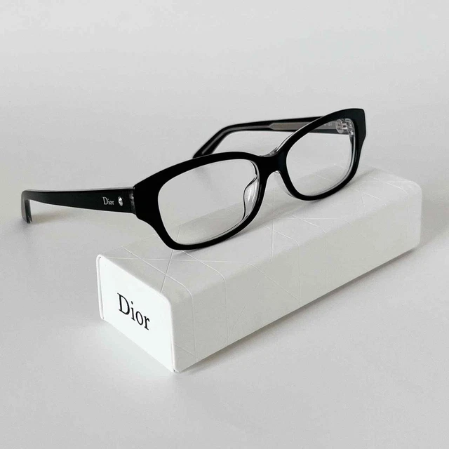 CHRISTIAN DIOR Eyeglasses Montaigne 10F Black Frame New!