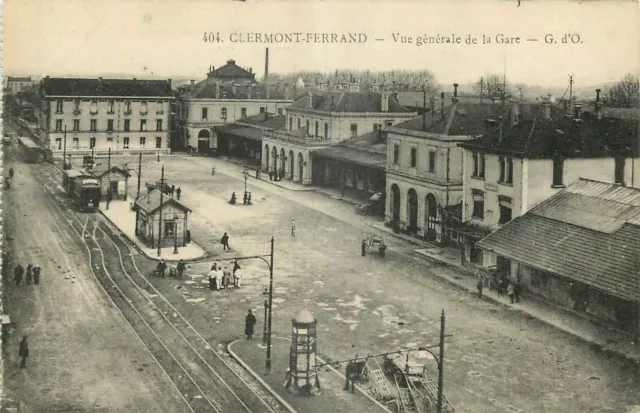 63  Clermont Ferrand  Vue Generale De La Gare