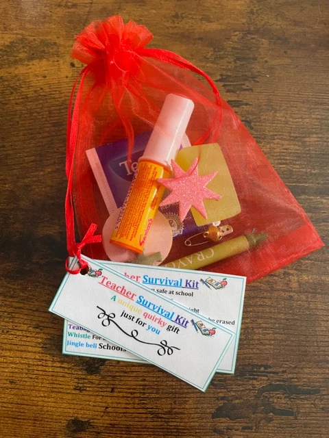Head Teacher's Survival Kit ~ Fun Novelty Keepsake Gift