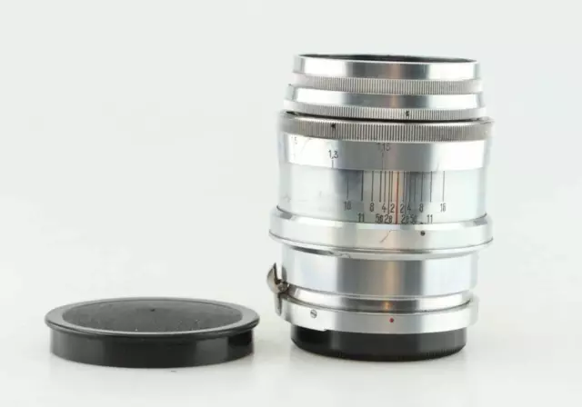 Carl Zeiss Sonnar  85 mm Objektiv Lens  Contax II Anschluss Mount 93520