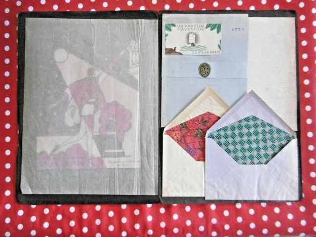 Echantillons Anciens Enveloppes & Papiers Maison ""Angran-Auber"" Rouen