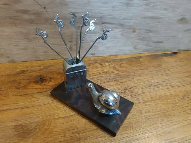 Portes-piques à Escargot Ou Cocktail En Céramique - Multicolore - Occasion, Bon état