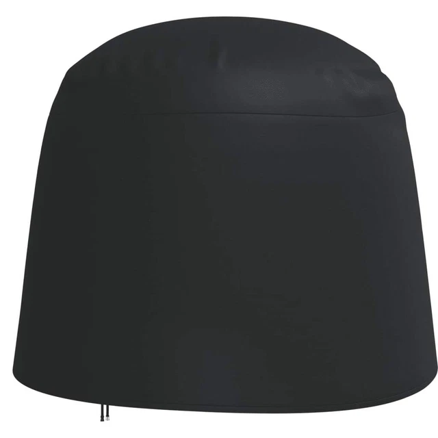 Housse de chaise œuf double noir Ø 230x200 cm oxford 420D vidaXL