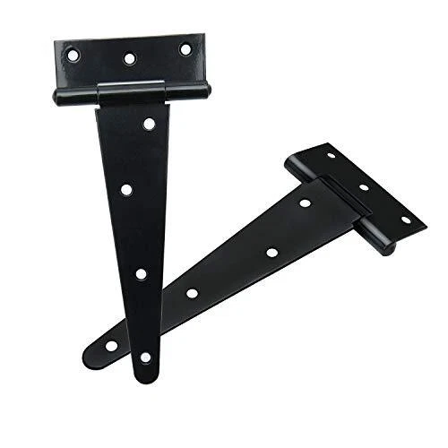 TamBee T-Strap Shed Hinge Gate Strap Heavy Duty Hinge Door Barn Gates Hinges ...