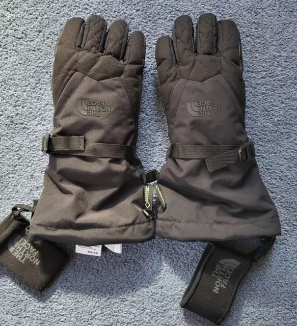 The North Face Montana Gore-Tex Gloves Women’s Size XS Black Winter