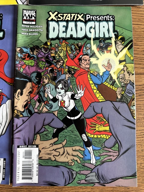 X-STATIX Presents: DEADGIRL #1 2 3 4 5 Complete Limited Set 2005 Marvel Comics 2