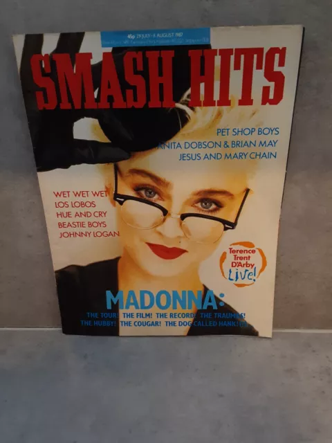 Smash Hits 1987 Madonna, Pet Shop Boys, Hue & Cry, Jesus & Mary Chain